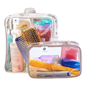 Kit com 4 Organizadores Multiuso para Bagagem – 2 P + 2 PP
