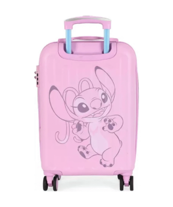 Mala de Bordo Stitch e Angel Luxcel – Dupla Face, Original e Compacta para Viagens