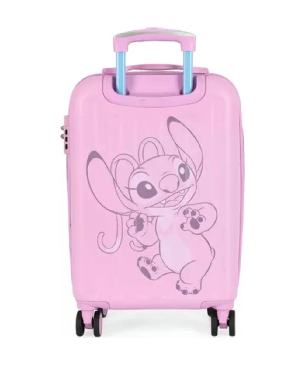 Mala de Bordo Stitch e Angel Luxcel – Dupla Face, Original e Compacta para Viagens