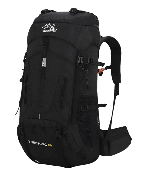 Mochila Confort 60L – Ideal para Trilha, Camping, e Viagens de Aventura