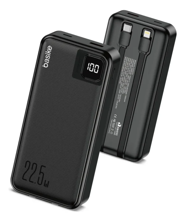 PowerBank 20000mah Portátil Carga Rápida 22.5w Com Display