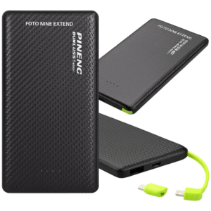 Power Bank Portátil 5.000mAh Universal – Compacto e Leve para o Dia a Dia