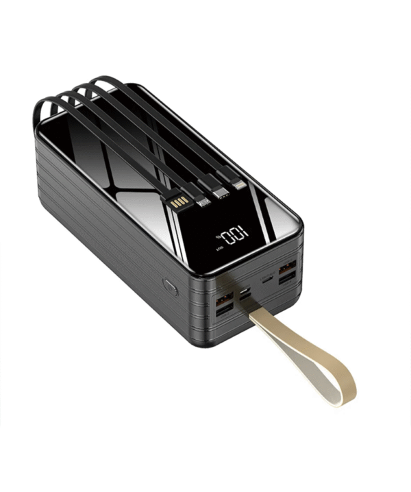Power Bank Super Turbo 30.000mAh – Portátil, Carga Rápida PD 22,5W, Cor Preta