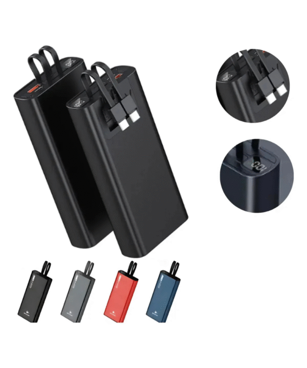 Power Bank Turbo 20.000mAh com Carga Rápida 22,5W, Tela Digital e Compatível Universalmente