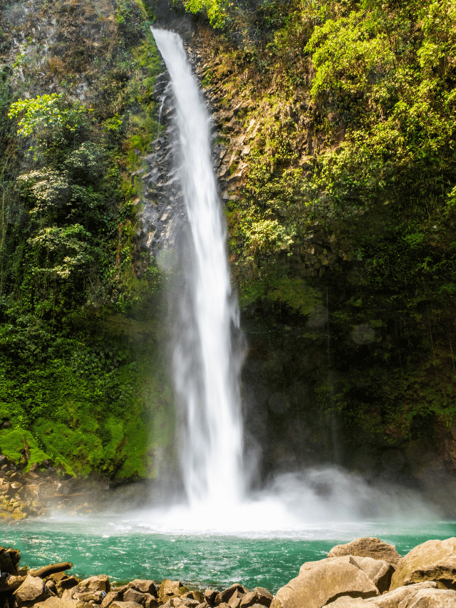 Como chegar na Cachoeira La Fortuna?