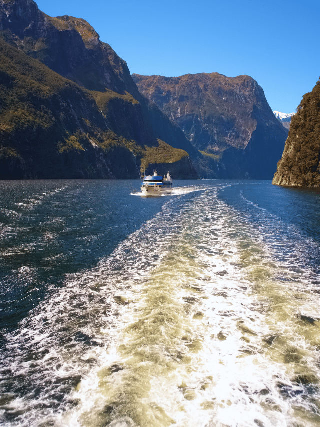 Como é o cruzeiro no Milford Sound?