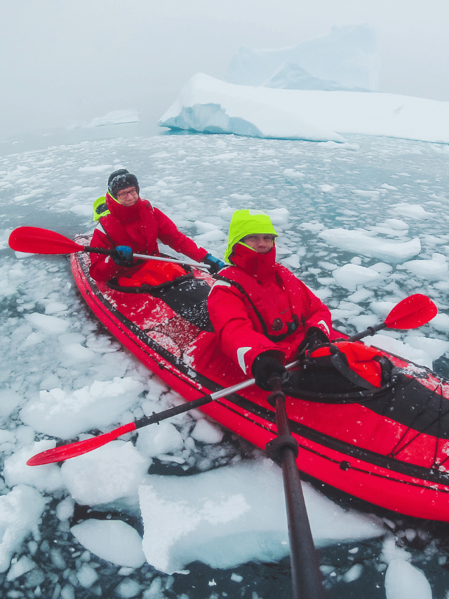 Como fazer Caiaque na Antártica?