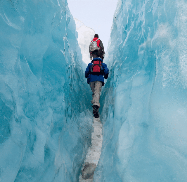Como fazer caminhada no gelo em Franz Josef Guia do Mundo viagens viajar roteiros Capa Web Stories