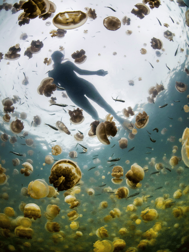 Como nadar no Lago das Águas-Vivas, Palau?