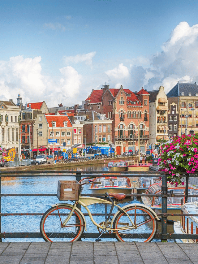 Como posso andar de bicicleta em Amsterdã?