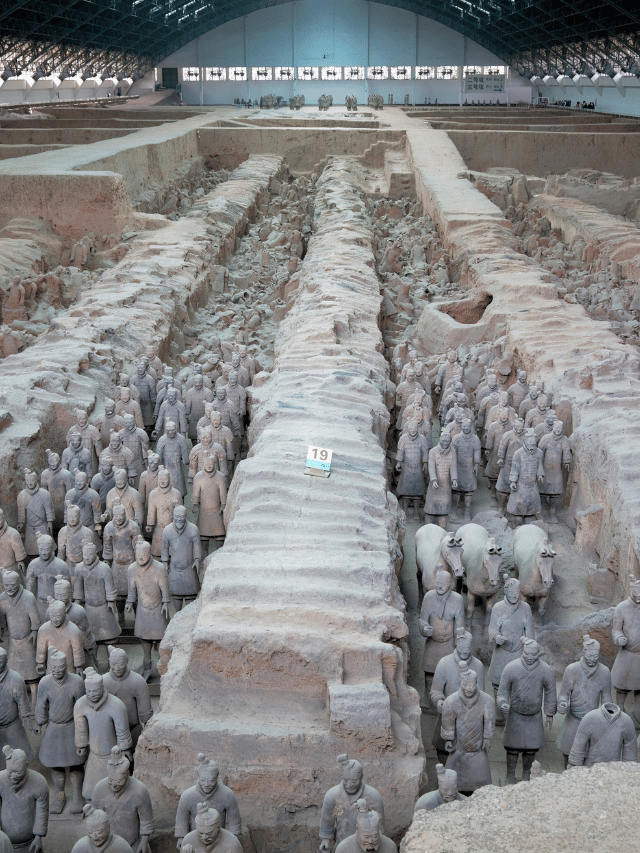 Como posso visitar o Exército de Terracota?