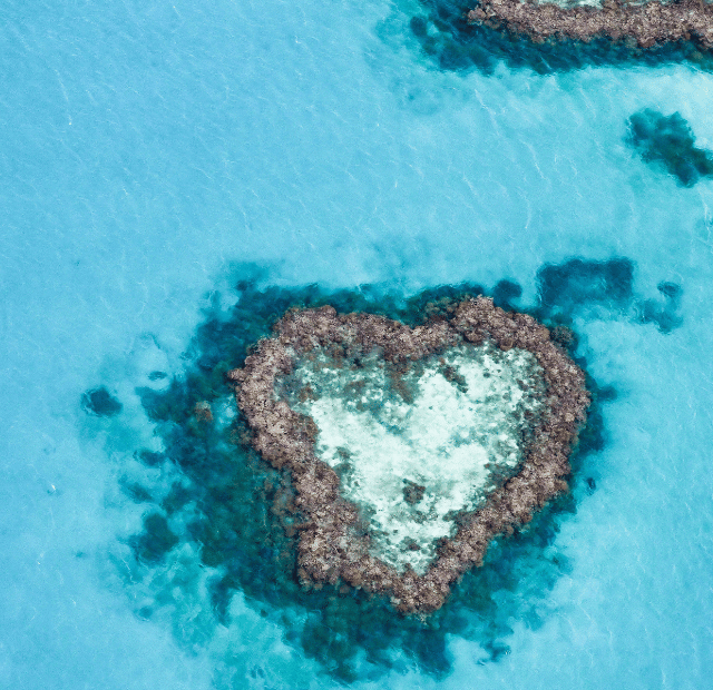 Como ver o Recifes Coração das Whitsundays Guia do Mundo viagens viajar roteiros Capa Web Stories