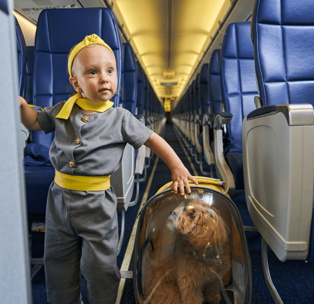 Como viajar de avião com seu pet Guia do Mundo viagens viajar roteiros Capa Web Stories