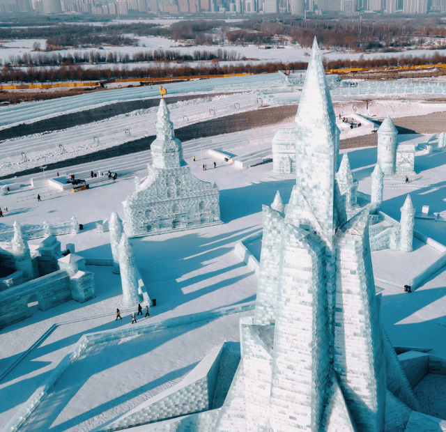 Como visitar o Festival de Gelo em Harbin, China Guia do Mundo viagens viajar roteiros Capa Web Stories