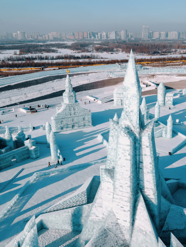 Como visitar o Festival de Gelo em Harbin, China?