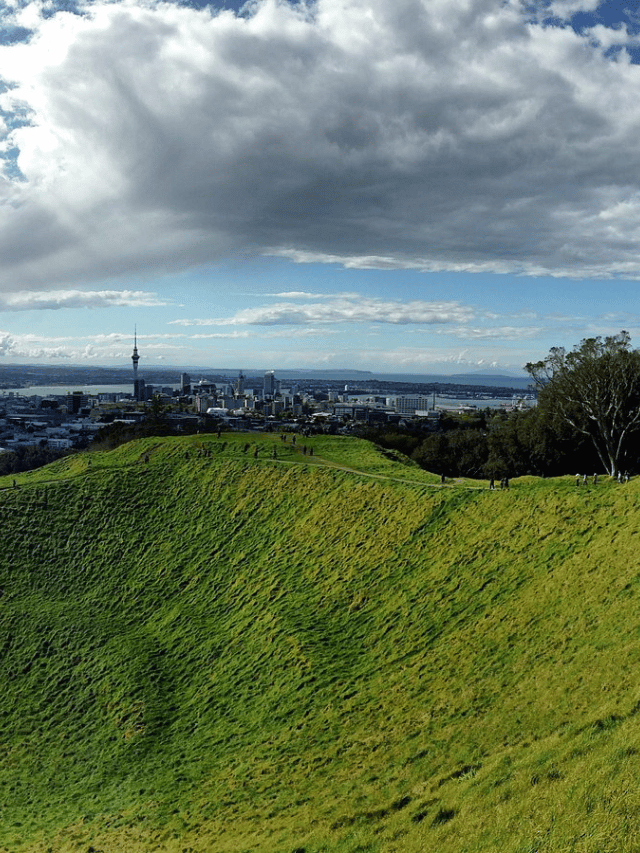 Como visitar os vulcões urbanos de Auckland?